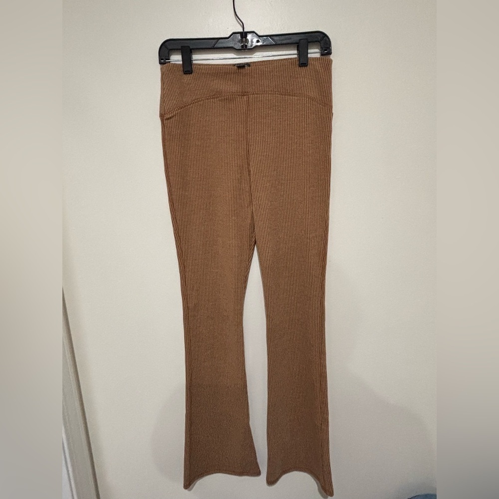 Wild Fable Tan Ribbed Pants Medium - Picture 1 of 6